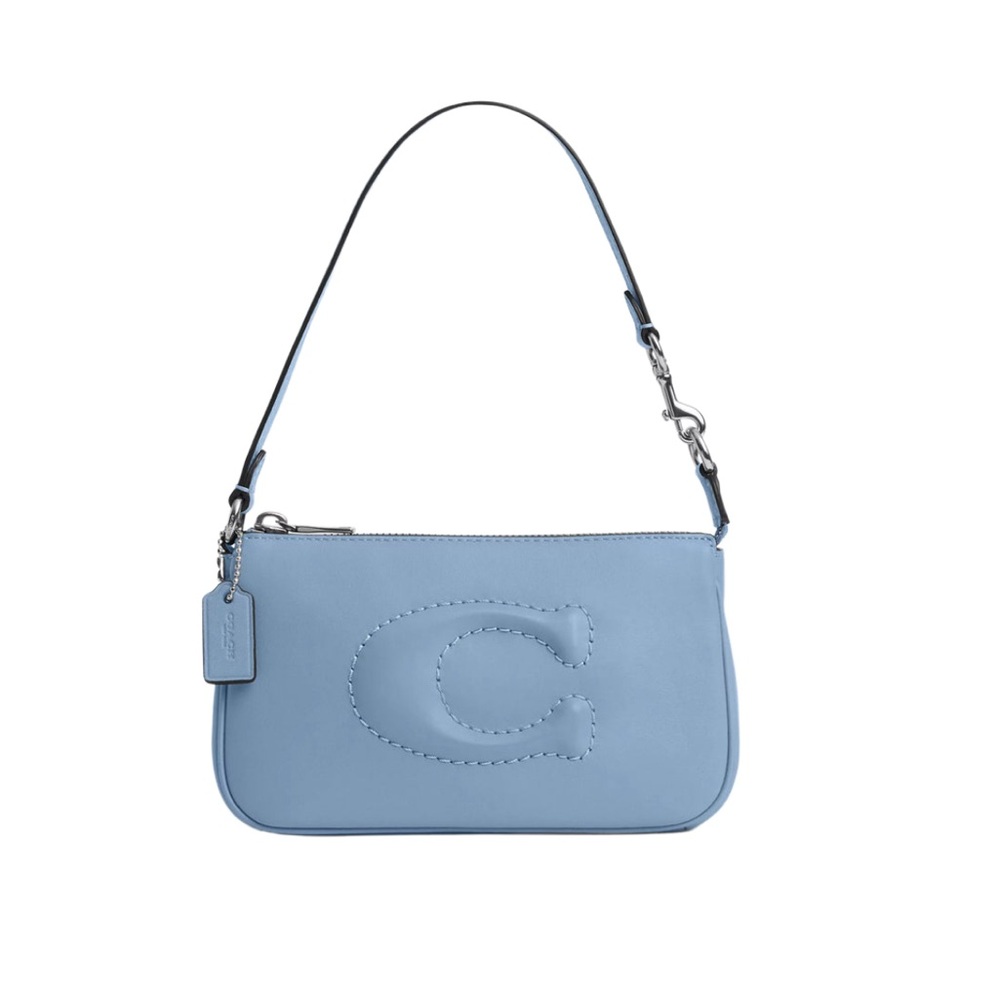 Coach Blue Nolita 19 Wristlet Shoulder Bag